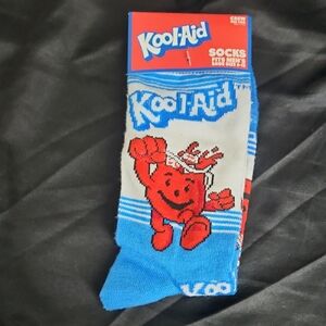 Kool-Aid Red and Blue Crew Socks